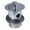 Chrome, variant on DLL222 1 -1/2" Brass Lift & Lock Extended Drain with Overflow DLL222