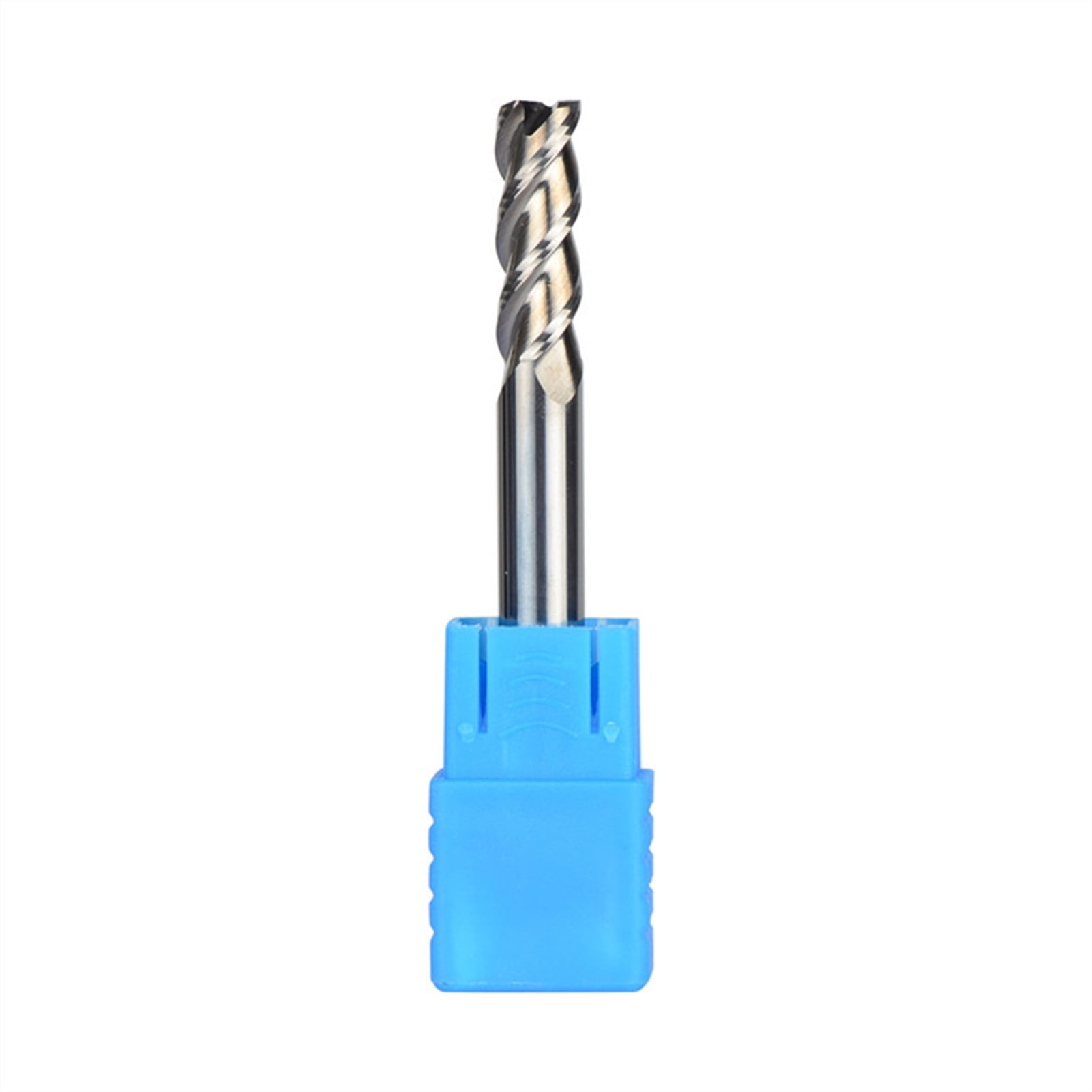 5pcs D8-8-60 Tungsten Steel End Mills 3 Flute Flattened Head Milling Cutters Carbide End Mills HRC45 Suitable for Aluminum