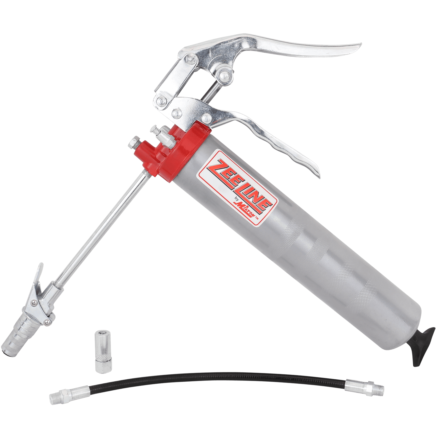 6,000 Psi Heavy-Duty Pistol Action Grease Gun W/Locking Grease Coupler