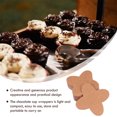 thumbnail image 2 of 200pcs chocolate wrappers papel trufas bandejas de papel postre bases de chocolate, 2 of 6