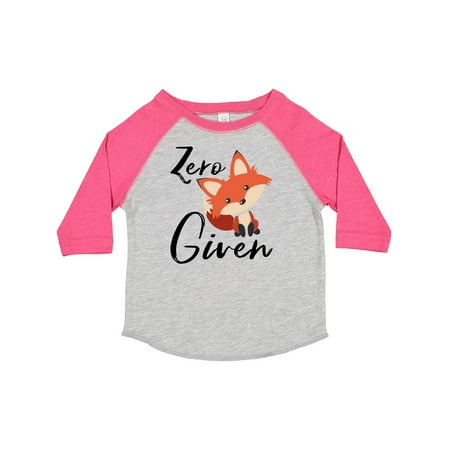 

Inktastic Zero Fox Given Gift Toddler Boy or Toddler Girl T-Shirt