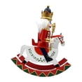 thumbnail image 1 of jifeng Christmas Nutcracker Christmas Ornament Table Centerpiece Wood Crafts Nutcracker A, 1 of 9