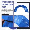 thumbnail image 4 of Tapis de Protection pour Trampoline Coussin de Sécurité pour Trampoline Rond Housse de Protection à Ressort Accessoires pour Trampoline-6 Pieds, 4 of 7