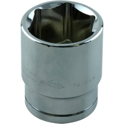 

1/2 Drive Standard 6 Point Chrome Socket 7/8