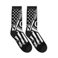 thumbnail image 4 of Athletic Socks Freemason Masonic Masons Flag Sport Running Calf Socks Crew Socks for Men Women, 4 of 7