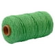 thumbnail image 3 of Cuerda de algodón hecha a mano, 3 mm de diámetro, de un solo color, tejidas para manualidades, cuerdas de 100 m, verde claro 1 Rollo Scienceny HA5320-13B, 3 of 6