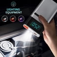 thumbnail image 2 of Arrancador de batería de coche, Inflador de neumáticos, pantalla de visualización, arrancador de batería de vehículo portátil, banco de energía para coche, accesorio para coche de 12000mAh, 2 of 7