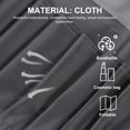 thumbnail image 4 of Miangastore Folding Rolling Bag Grey 1Pcs Multi-Compartment Toiletry, 4 of 8