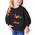 thumbnail image 2 of QIPOPIQ Chandail Molletonné à Col Rond pour Fillette, Taille 3-14 Ans, Vêtements pour Enfants, Liquidation, 2 of 5