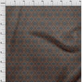 thumbnail image 3 of oneOone Organic Cotton Poplin Twill Fabric Paisley & Floral Ikat Print Sewing Fabric BTY 42 Inch Wide, 3 of 4