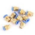 thumbnail image 2 of 10x Pneumatic 6mm Tube X 1/8" NPT Male Connector Push In To Air Connect Fitting, 2 of 12
