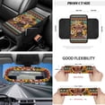 thumbnail image 5 of HUIACONG Cute Cow Car Interior Accessories Set of 12 Auto Seat Covers Wheel Cover for Car Car Seat Belt Pads Cover Car Trash Can Rearview Mirror Cover All Season Fit for Most Car SUV, 5 of 6