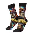 thumbnail image 2 of Wres-Tler W-W,E Socks Novelty Crew Socks Casual Funny Crazy Dress Socks For Women Men, 2 of 8