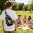 thumbnail image 2 of Jiaeri Sac Banane Bandoulière à Multiples Poches pour Hommes et Femmes, Sac de Sport à Sangle Ajustable, Sac de Rangement Léger et Résistant à l'Eau pour Voyage, Randonnée, Course, Travail, Usage Quotidien, 2 of 8