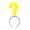 Yellow 1, variant on Red Arrow Headband Halloween Party Funny Trick Props Hair Band Arrow Symbol Decoration Versatile Hair Accessories
