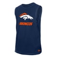 thumbnail image 2 of Men's-New Era  Navy Denver Broncos Leisure Collection Tank Top, 2 of 3