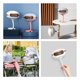 thumbnail image 4 of ventilador portátil con clip con 3 velocidades y trípode flexible giratorio de 360° para asiento de coche infantil, cuna, escritorio de bicicleta (rosa) Shuxiu Wang 1327533065795, 4 of 5