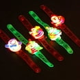 thumbnail image 4 of HAOAN 12pcs LED Silicone Bracelet, Light-up Bracelet,Christmas Decoration Holiday Party Supplies, 4 of 5