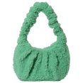 thumbnail image 1 of Lindo Mini Bolso Piel Sintética Mano Peludo Lana Cordero para Mujer Dama, 1 of 9