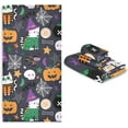 thumbnail image 7 of SKYSONIC 3 Pack Towel Halloween Cartoon Cotton Bath Towel Set (1 Bath Towel, 1 Hand Towel, 1 Washcloth) for Bathroom, Super Soft and Quick Dry Towels, 7 of 7