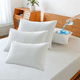 thumbnail image 1 of Amorosa Fundas de Almohadas Impermeable 4 Piezas Funda de Almohada Sofá Cómoda y Transpirable Ideal para Hogar Hotel y Viaje,Blanco Estándar-50*80cm, 1 of 8