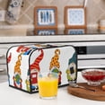 thumbnail image 6 of Xecao Gnomes Are Holding School Supplies Print 2 Slice Toaster Cover with Pockets, Small Appliance Cover, Dust and Fingerprint Protection, Machine Washable, 6 of 7