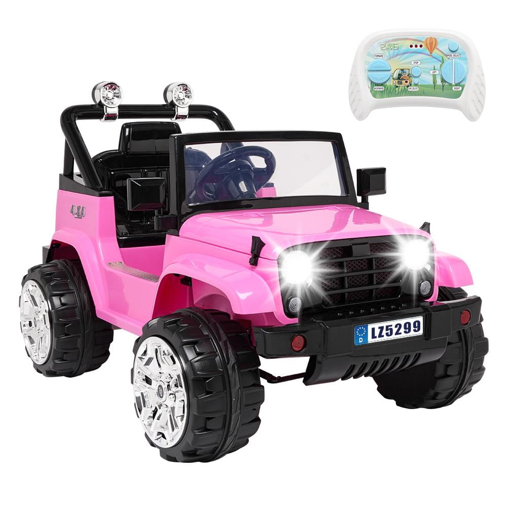 Ktaxon Ride On Car 12V Rechargeable Battery Powered Kids Electric