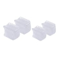 thumbnail image 2 of Separadores de dedos de silicona para dedos del pie superpuestos, 2-4 paquetes, 4 Uds. 3 piezas, 2 of 5