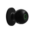thumbnail image 1 of Fingerprint Safe Electronic Lock Door Handle Stainless Steel Round Knob Rotation Doorknob with Key, 1 of 7
