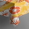 thumbnail image 3 of Pioneer Flower Floral Print Pattern Rectangle Tablecloth 60"x84",Waterproof Polyester Rectangle Table Cloth, Wipeable Spillproof Polyester Tablecloth for Dining, Camping, Indoor and Outdoor, 3 of 5