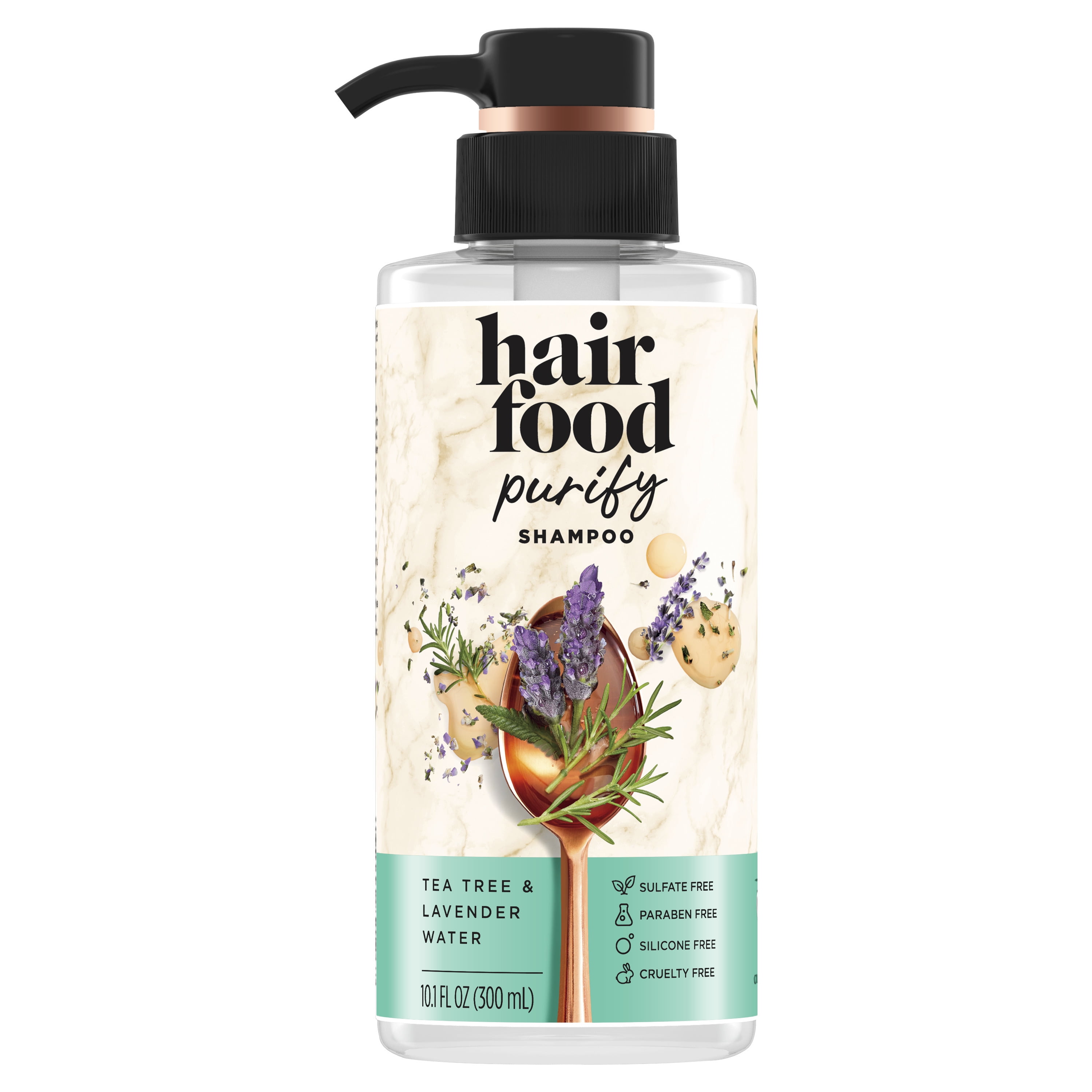 Hair Food Tea Tree & Lavender Sulfate Free Shampoo, 10.1 fl oz