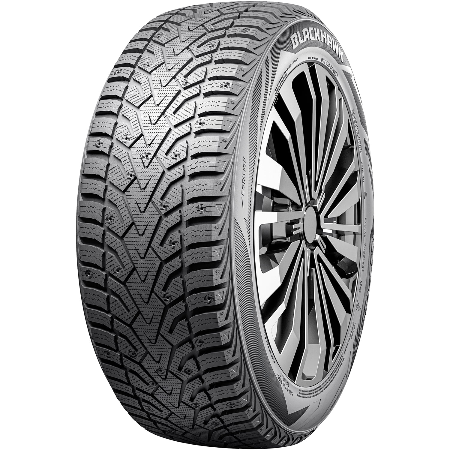Blackhawk Ice Prey BW10 255/45R20 105V Extra Load Studdable Winter Sport Utility Vehicle One Tire