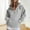 Gray, variant on Hoodies For Women Sevevn Womens Hoodies Fleece Fashion Half Zip Sweatshirts Cute Fall Clothes 2025