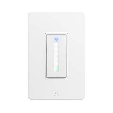 UPC: 0844702089693 | Geeni TAP+DIM Smart Light Switch  White  1 Switch – No Hub Required – Requires Neutral Wire – Smart Dimmer Switch Works with Alexa  Google Assistant &  Requires 2.4 GHz Wi-Fi