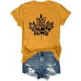 thumbnail image 5 of LUOGENLI Hauts, T-Shirts et Chemisiers pour Femmes à Manches Longues T-Shirt à Col Rond Décontracté à Imprimé Mode pour Femmes à Manches Point Jaune Taille P, 5 of 5