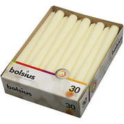 Taper Candles 10 In. (30, Ivory)