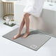 thumbnail image 1 of Alfombra de baño RUERYA Diatomaceous Earth, superabsorbente, gris, 1 of 7