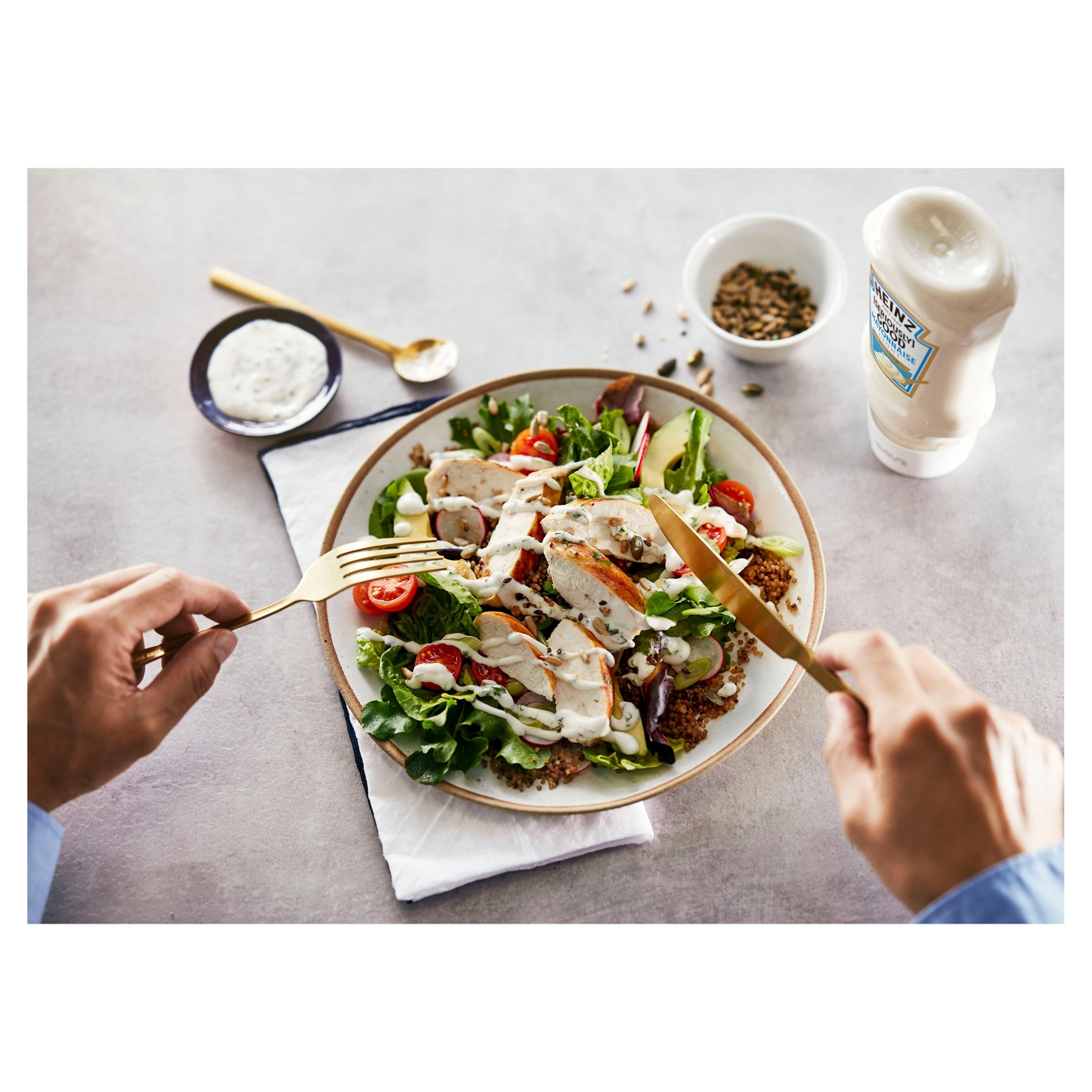 Heinz Seriously Good Light Mayonnaise 420g, Imported from Britain