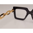 thumbnail image 6 of Bridesmaid gift Big Rectangle Unisex Luxury Sunglasses Vintage Punk, 6 of 7