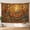 B, variant on XaaKee Large Wall Tapestry, Lush Autumn Wildlife Foxes, High-Quality Polyester Tapestry, 60x40Inch