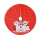 thumbnail image 1 of Falda para árbol de Navidad de 35 pulgadas, decoración interesante para el árbol de Navidad, decoración para el día de Navidad, 1 of 6
