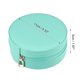 thumbnail image 4 of Caja de joyería redonda portátil Unique Bargains Organizador de joyas para viajar 1 Pc Verde, 4 of 6