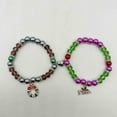 thumbnail image 1 of Salud y Belleza, Cuidado Personal, Productos para el Cuidado de la Salud, Productos para la Salud, Regalo de Navidad y San Valentín Pulsera Elástica con Cuentas y Letras Rotas, detergente detergente, 1 of 1