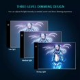 thumbnail image 4 of Tableau de Dessin LED Portable A4 Boîte à Lumière Ultra-Mince Réglable Alimenté par USB Artcraft LED Trace Light Pad, 4 of 11
