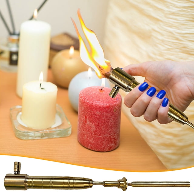 Copper Extended Torch Lighter Multifunctional Outdoor Lighter Men Gift