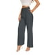 thumbnail image 1 of Pantalones anchos FUNYYZO pantalones de negocios de cintura alta para mujer, 1 of 6