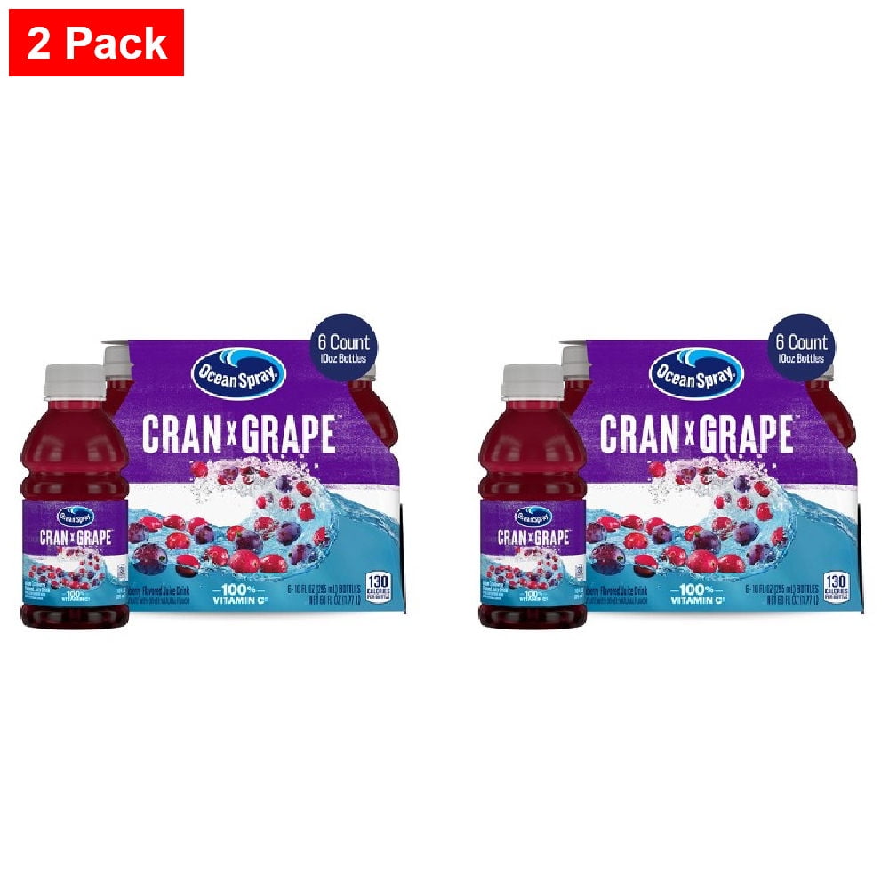 Ocean Spray Cran-Grape Juice Drink - 6pk/10 fl oz Bottles