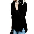 thumbnail image 2 of Sherrylily Fall Winter Women Sweaters Casual Turtleneck Long Sleeve Soft Knitted Pullover, 2 of 5