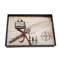 thumbnail image 2 of Pen de Fuente Retro, Bolígrafo Retro de Plumas, Pluma de Plumas Pen Regalo Clásico de Regalo para Novia y Novio Caja de Regalo Cumpleados, 2 of 7