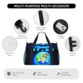 thumbnail image 3 of Lsque Bluey Pattern Hand Travel Bag, Weekender Carry On for Women Men, Sports Gym Bag, Workout Duffel Bag, Overnight Shoulder Bag fit 15.6 Inch Laptop, 3 of 6
